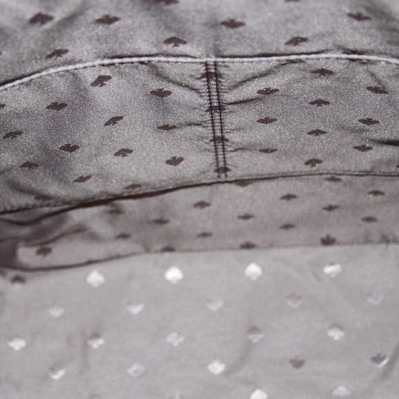 NWT Kate Spade Penny Greta Court Cityscape Gray Glitter Tote Bag Purse - Picture 7 of 7